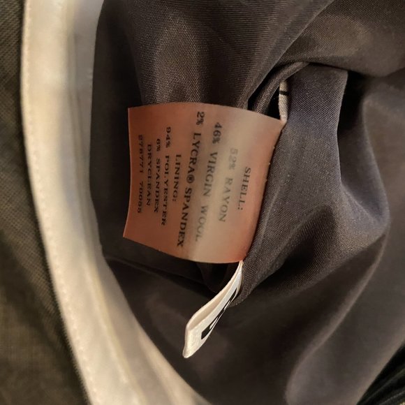 Ann Taylor Brown Wide-Leg Slacks Dress Work Pants Professional - Picture 8 of 8